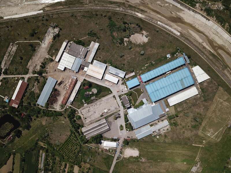 An arial view of a tobacco factory av2iae2ivdizc uqiquqiqheiqatf